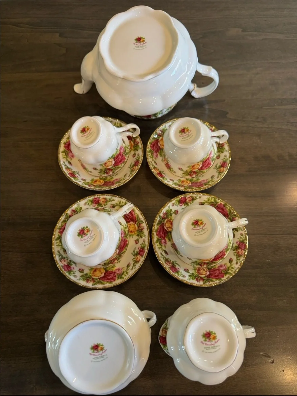 Royal Albert Old Country Roses Tea Set 13pc